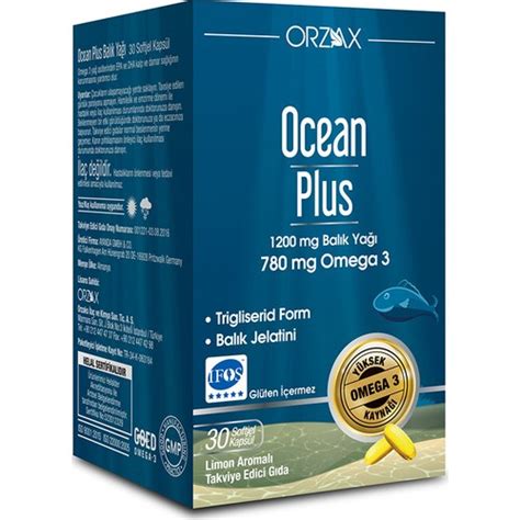 Orzax Ocean Plus Mg Bal K Ya Kaps L Limon Aromal Fiyat