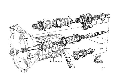 Gear Wheel Set Single Parts Getrag 242 1969 Bmw 2000
