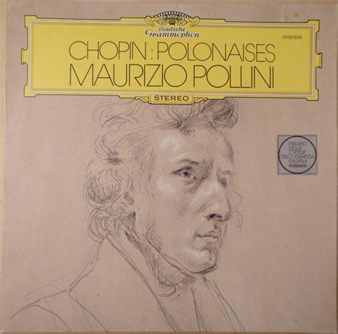 Chopin Maurizio Pollini Polonaises Vinyl Lp Reissue Stereo