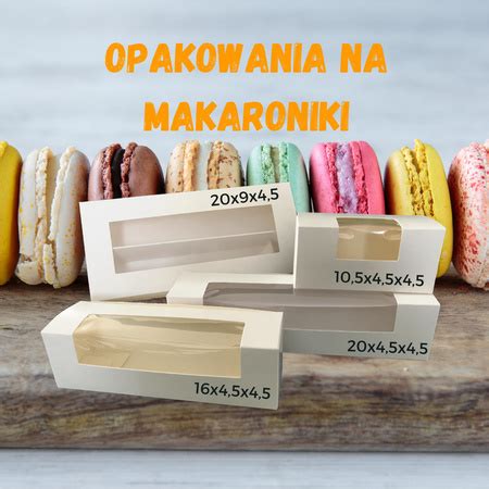 Opakowanie Na Makaroniki X X Szt Designpack Pl