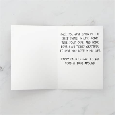 Cool Gay Dads Father S Day Card Zazzle
