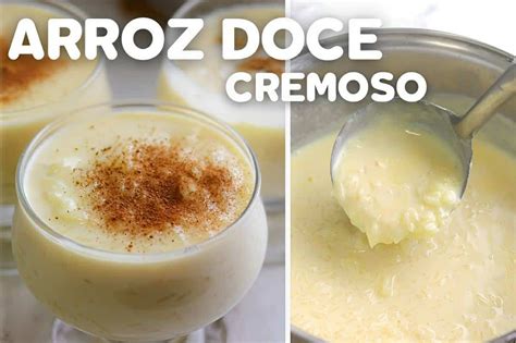 Arroz Doce Cremoso Muito Gostoso Para Comer Quentinho Ou Frio Bem F Cil