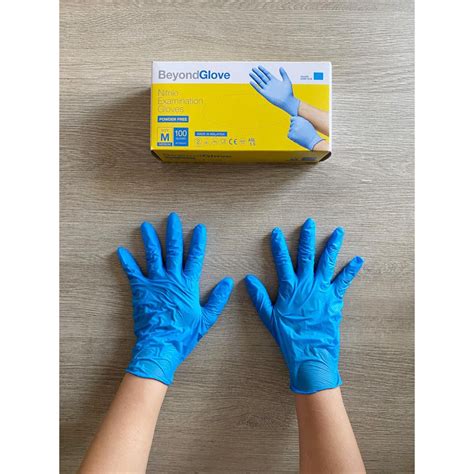 Ready Stock Disposable Gloves Beyond Glove Nitrile Powder Free