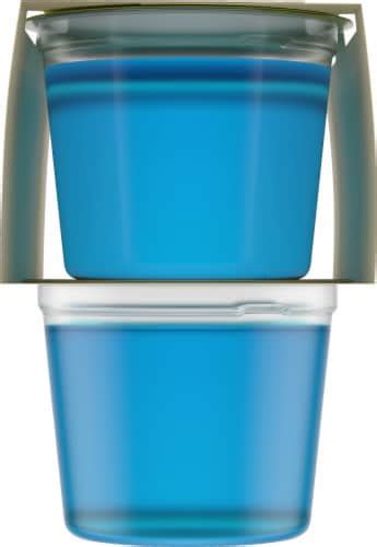 Jell O Sours Blue Raspberry Ready To Eat Jello Cups Gelatin Snack 4 Ct Kroger