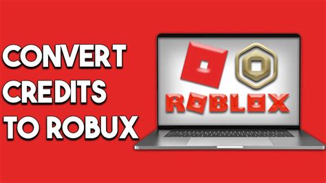 How To Convert Roblox Credit Into Robux YouTube