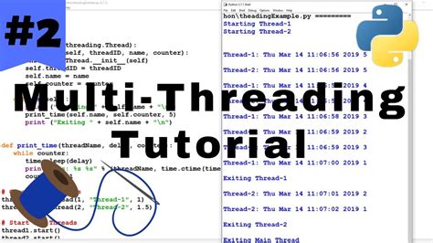 Python Multithreading Tutorial How To Create New Threads Youtube