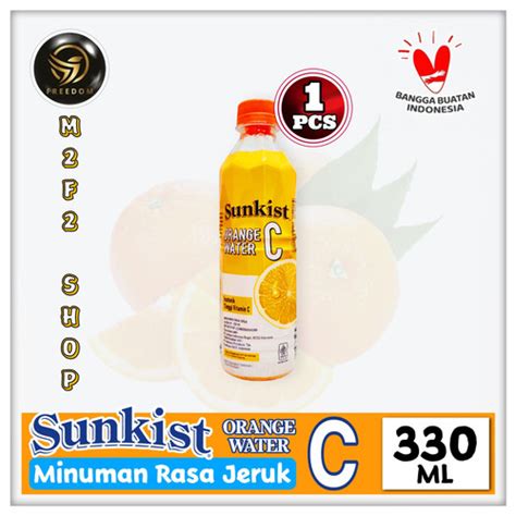 Jual Sunkist Orange Jeruk Water C Isotonik Botol Pet Ml Satuan