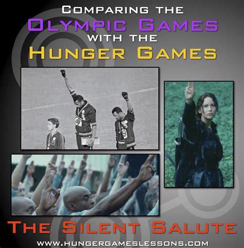 Hunger Games Lessons: The Original Silent Salute? Comparing Moments from the Olympic Games with ...