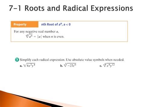 Ppt Radical Functions And Rational Exponents Powerpoint Presentation