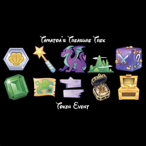 Tamatoa S Treasure Trek Token Event All As Emojis X Drawing By