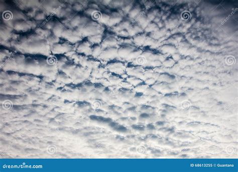 Interesting Clouds Stock Image Image Of Meteorology 68613255