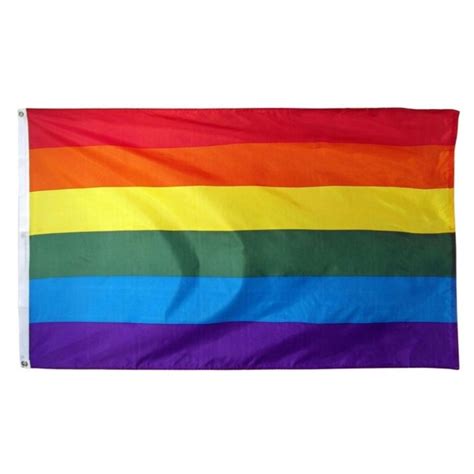 Bandeira LGBT Parada Orgulho Gay Bandeira Grande Dupla Face 150x90cm