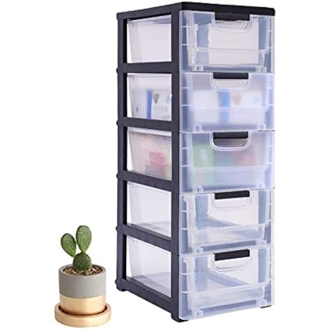 Stackable Plastic Storage Cabinet With 5 Drawers And Philippines Ubuy