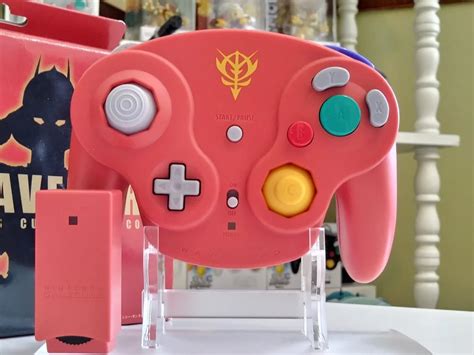 Nintendo Gamecube Gundam Char Wavebird Controller Consolevariations