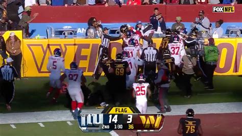 Nasty Brawl Between Giants Commanders Leads To Ejections