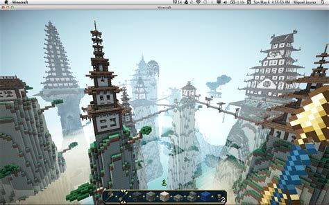 Hidden Cloud Village Minecraft Map