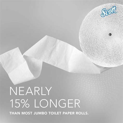 Scott Coreless High Capacity Jumbo Roll Toilet Paper Ply X