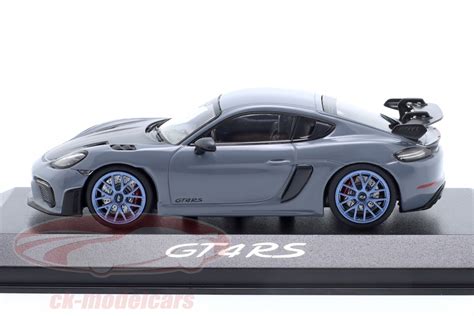 Minichamps Porsche Cayman Gt Rs Gris Arctique