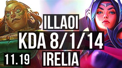 Illaoi Vs Irelia Top Rank Illaoi M Mastery