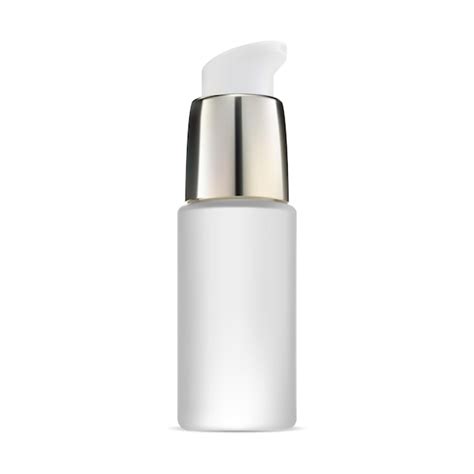 Premium Vector Cosmetic Serum Pump Bottle Mockup Essence Container