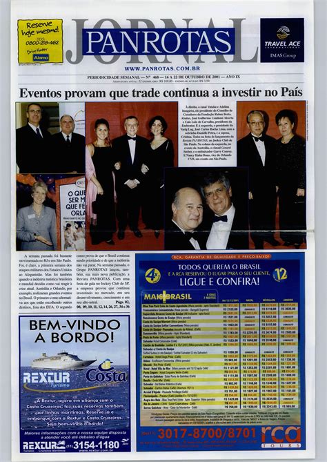 Jornal Panrotas Edi O Outubro By Panrotas Editora Issuu