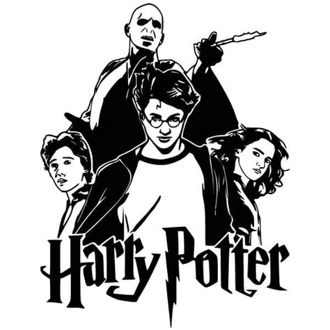 Wandaufkleber Dekorativ Harry Potter Und Freunde