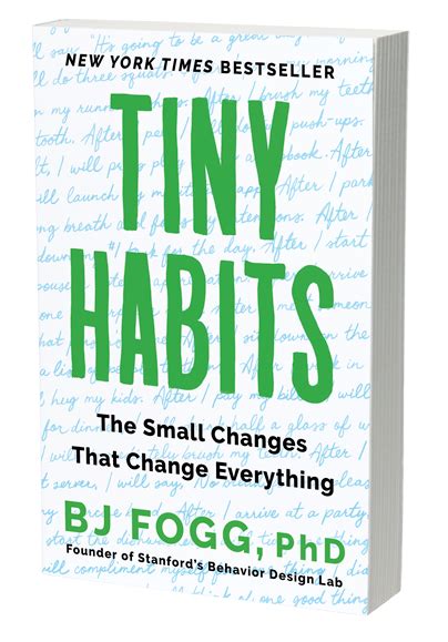 Tiny Habits Book Bj Fogg