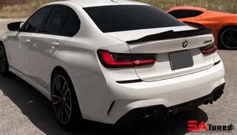 SATuned BMW G20 3 Series PSM Style Carbon Fiber Rear Wing Spoiler