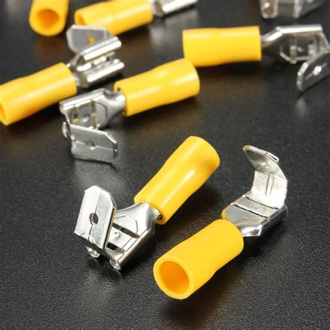 Pcs Piggy Back Insulated Piggyback Spade Crimp Terminal Connectors