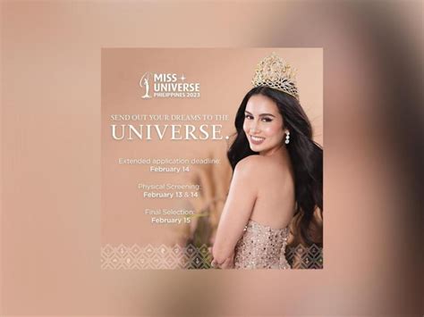 Miss Universe Philippines Extends Application Deadline Anew Gma