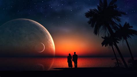 Romantic Good Night Wallpaper WallpaperUse