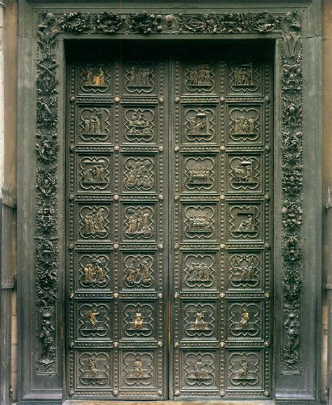 South Doors Of The Baptistery In Florence