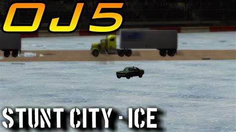 Stuntman Ignition Walkthrough 100 Odd Jobs Stunt City Ice YouTube