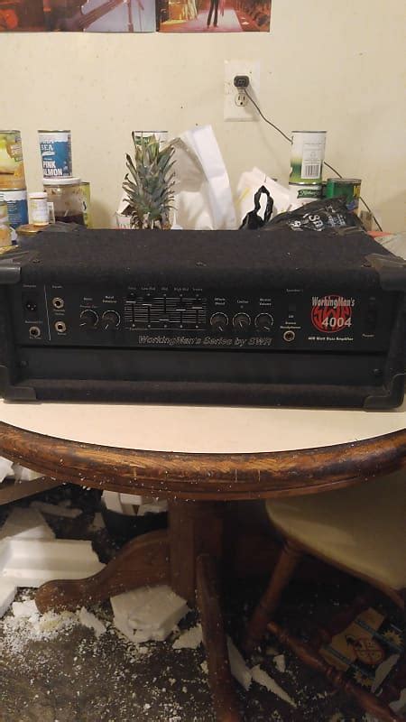 SWR Working Man S 4004 Bass Head Tested Reverb