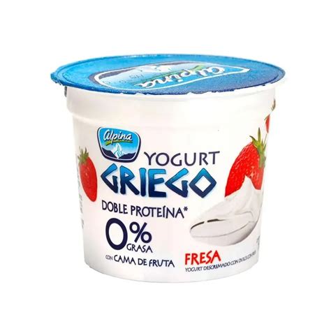 YOGURT ALPINA GRIEGO 150g FRESA Supermercados Galerias Plaza