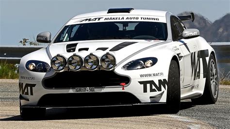 Aston Martin Vantage GT4 Rallycar Videos Addicted To Motorsport