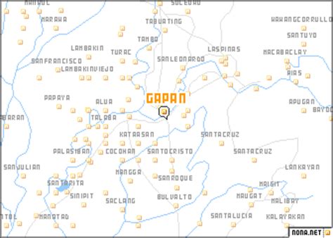 Gapan (Philippines) map - nona.net