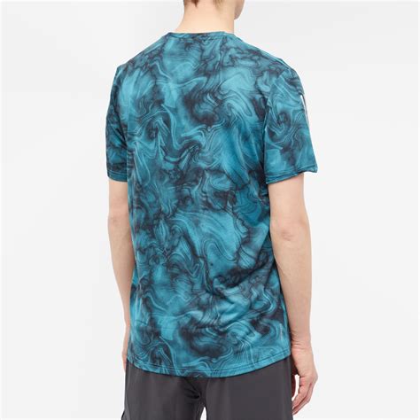 Adidas Own The Run T Shirt Arctic Fusion Black End Global