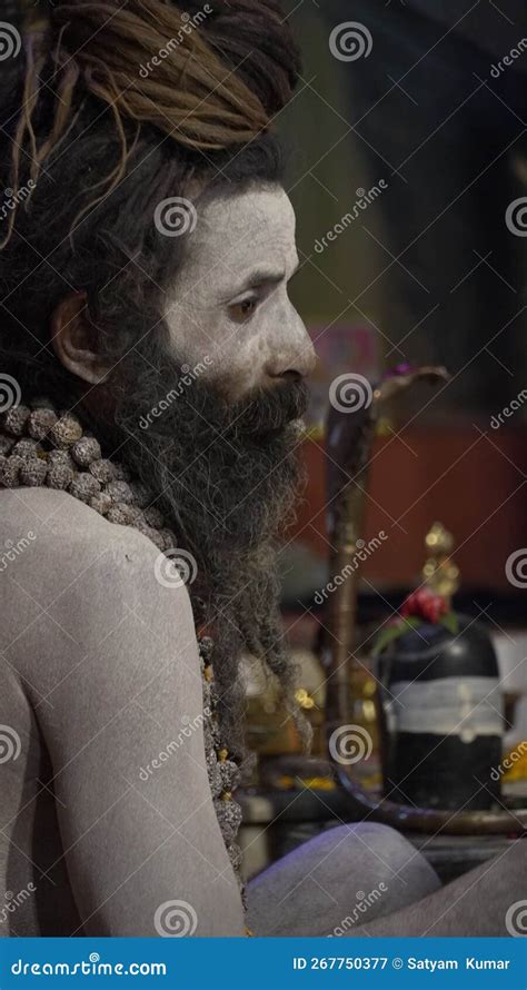 Aghori Sadhu In Varanasi Indian Image Editorial Photography Image Of