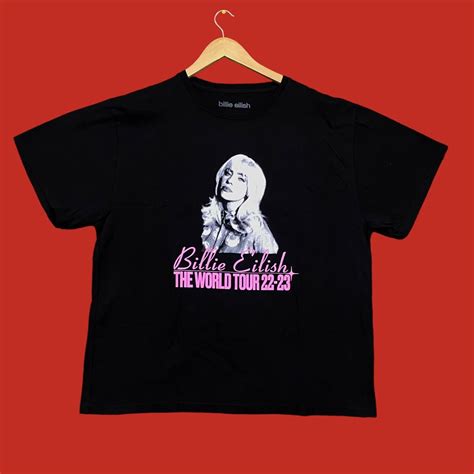 Billie Eilish The World Tour Tshirt Size Extra Large Walmart