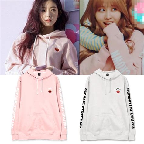 Red Velvet Irene Twice Momo Elmo Hoodie Idols Fashion