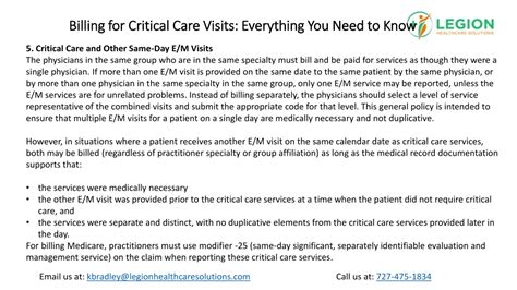 Ppt Billing For Critical Care Visits Everything You Need To Know