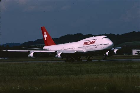 021211 Boeing 747 357 Jumbo HB IGD Swissair at Zürich Airp Flickr