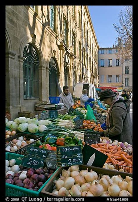 Picture Photo Daily Farmer S Market Place Richelme Aix En Provence