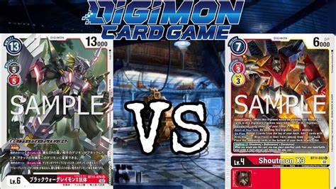 Bt Blackwargreymon X Vs Xros Heart Digimon Tcg Youtube