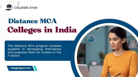 Top 10 Distanceonline Mca Colleges In India Eligibility Fees Salary