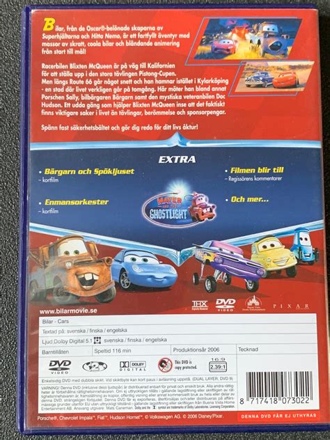 Dvd Disney Pixar Bilar K P Fr N Fynd Auktioner P Tradera