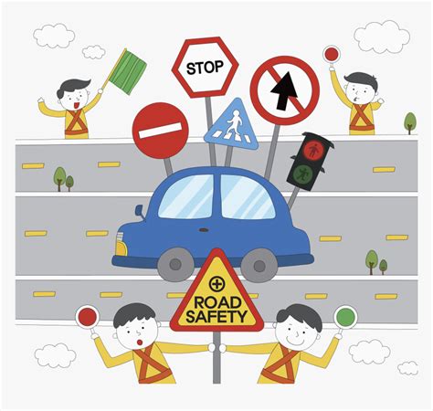Traffic Collision Safety Transprent Png Free Download - Road Traffic ...