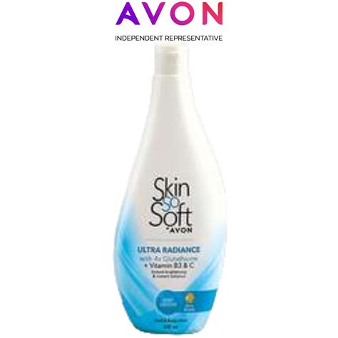 Skin So Soft 250ml Ultra Glutathione With Vitamin C Lotion By Avon Hand