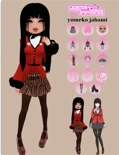 Yumeko Jabami Kakeguru Anime Dti Dress To Impress Dress To Impress